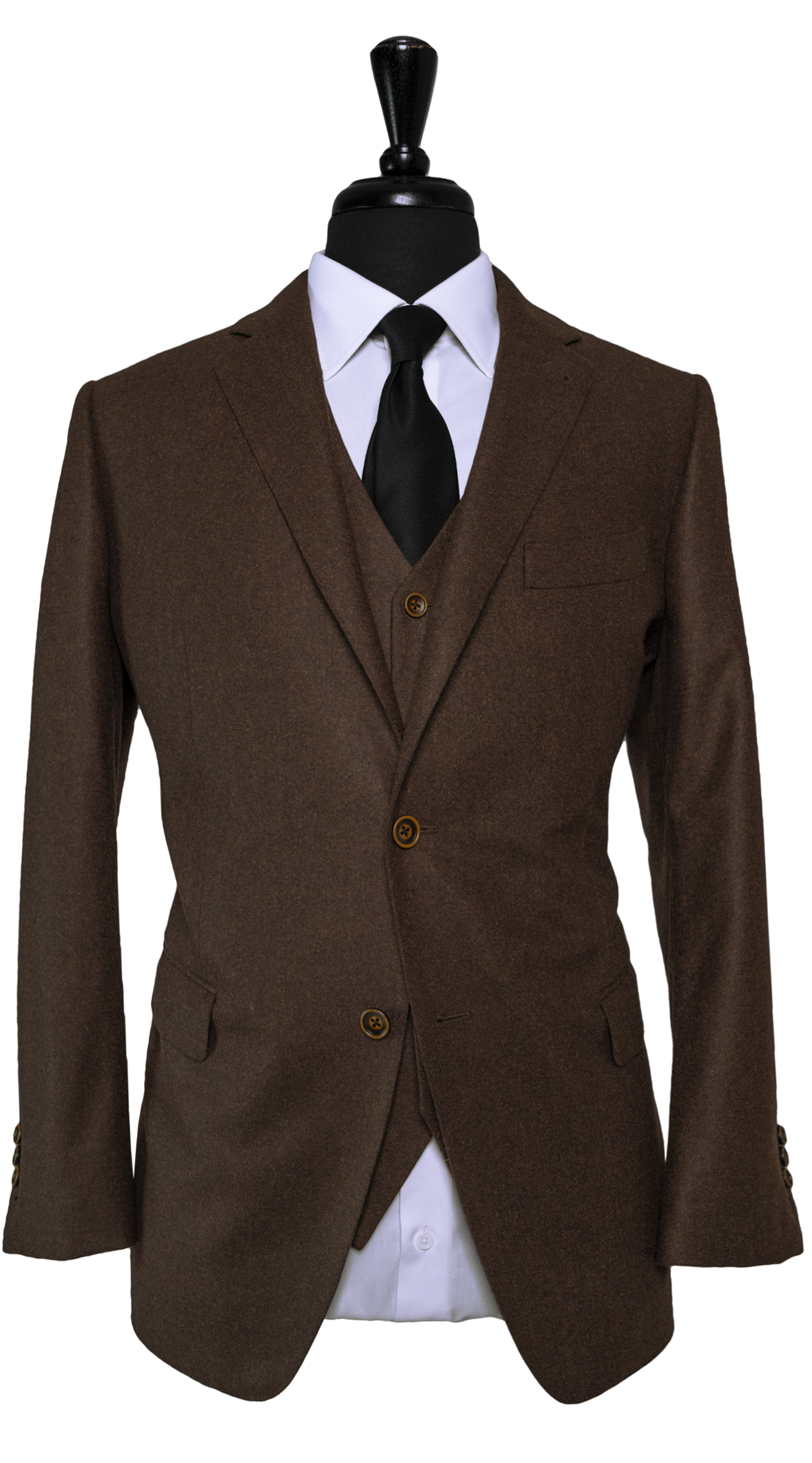 Chestnut Brown Classic Suit