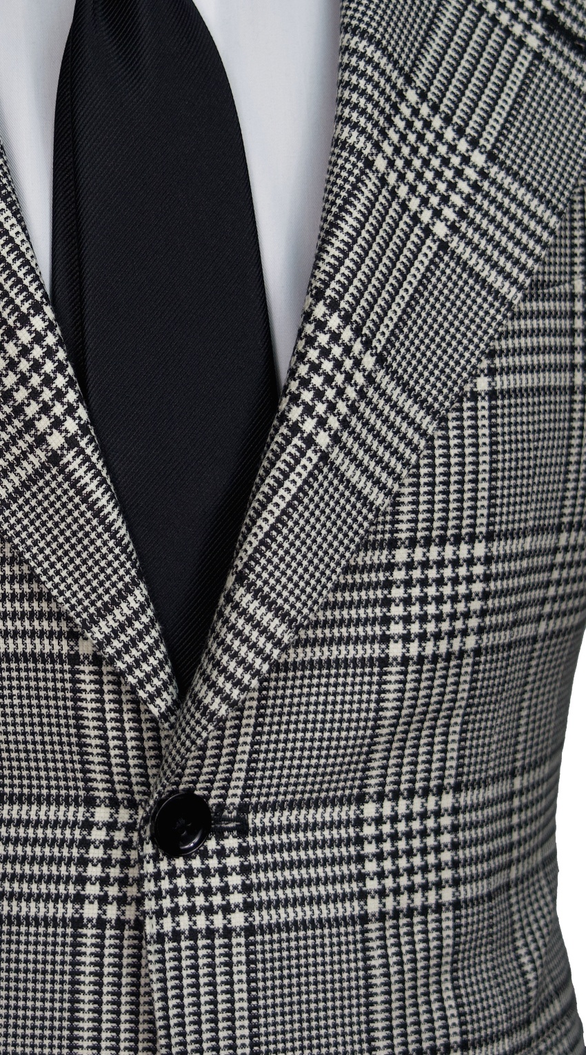 Large Houndstooth Check Suit