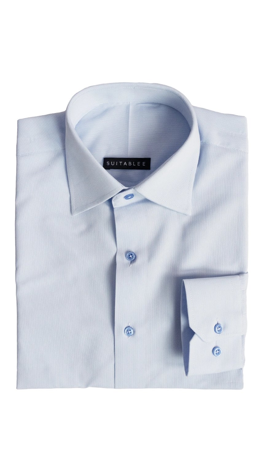 Pastel Blue Dress Shirt