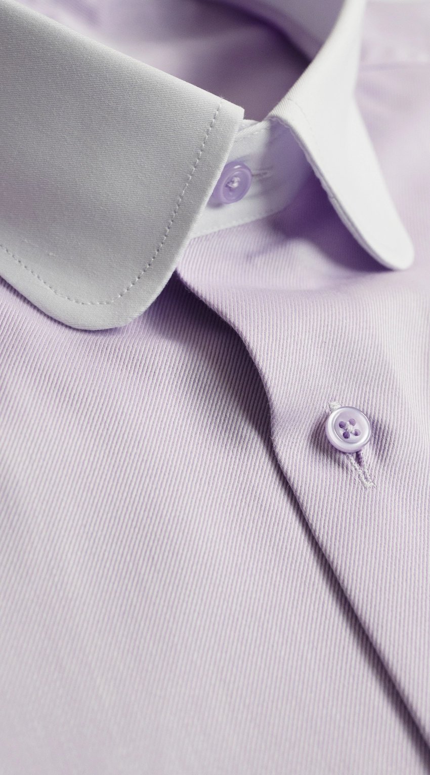 Chemise Habillée Twill Lilas