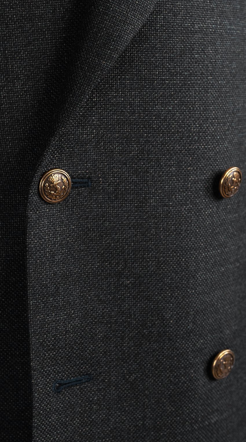 Complet Croisé Obsidian Charcoal