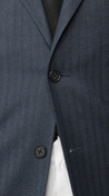 Indigo Blue Wool Suit