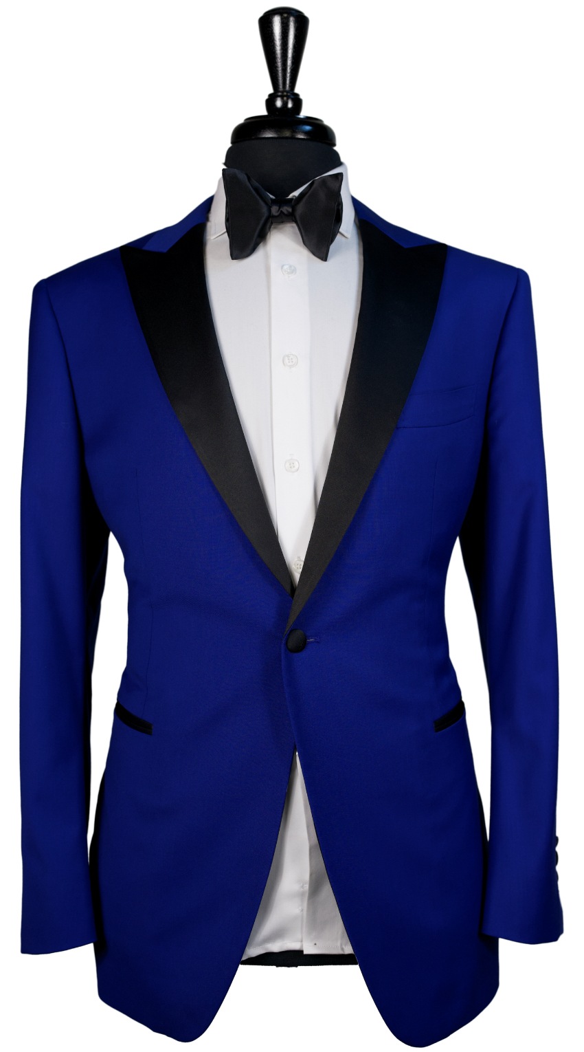 Royal Blue Twill Tuxedo
