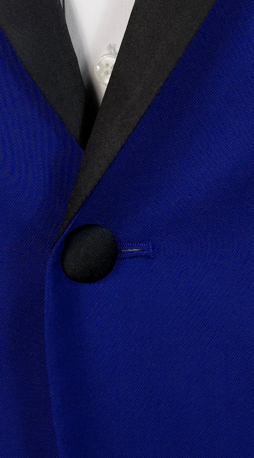 Royal Blue Twill Tuxedo