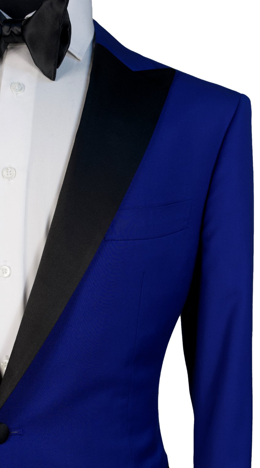 Royal Blue Twill Tuxedo