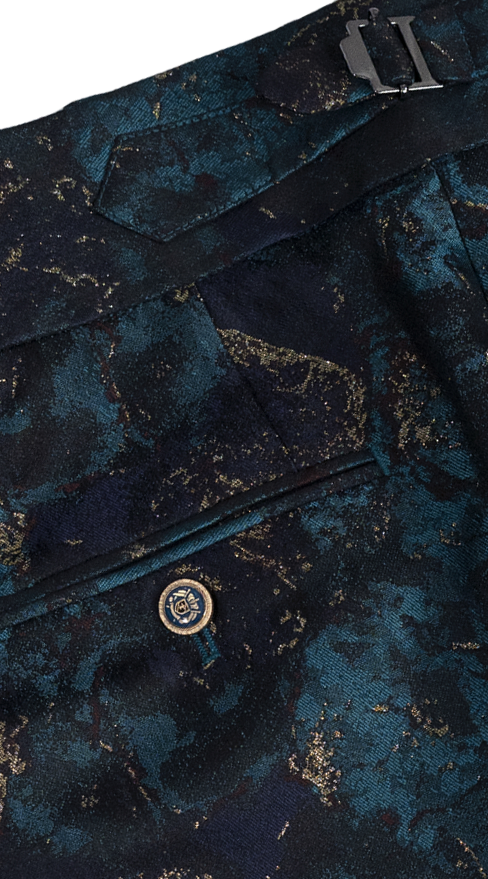 Marble Metallic Jacquard Suit