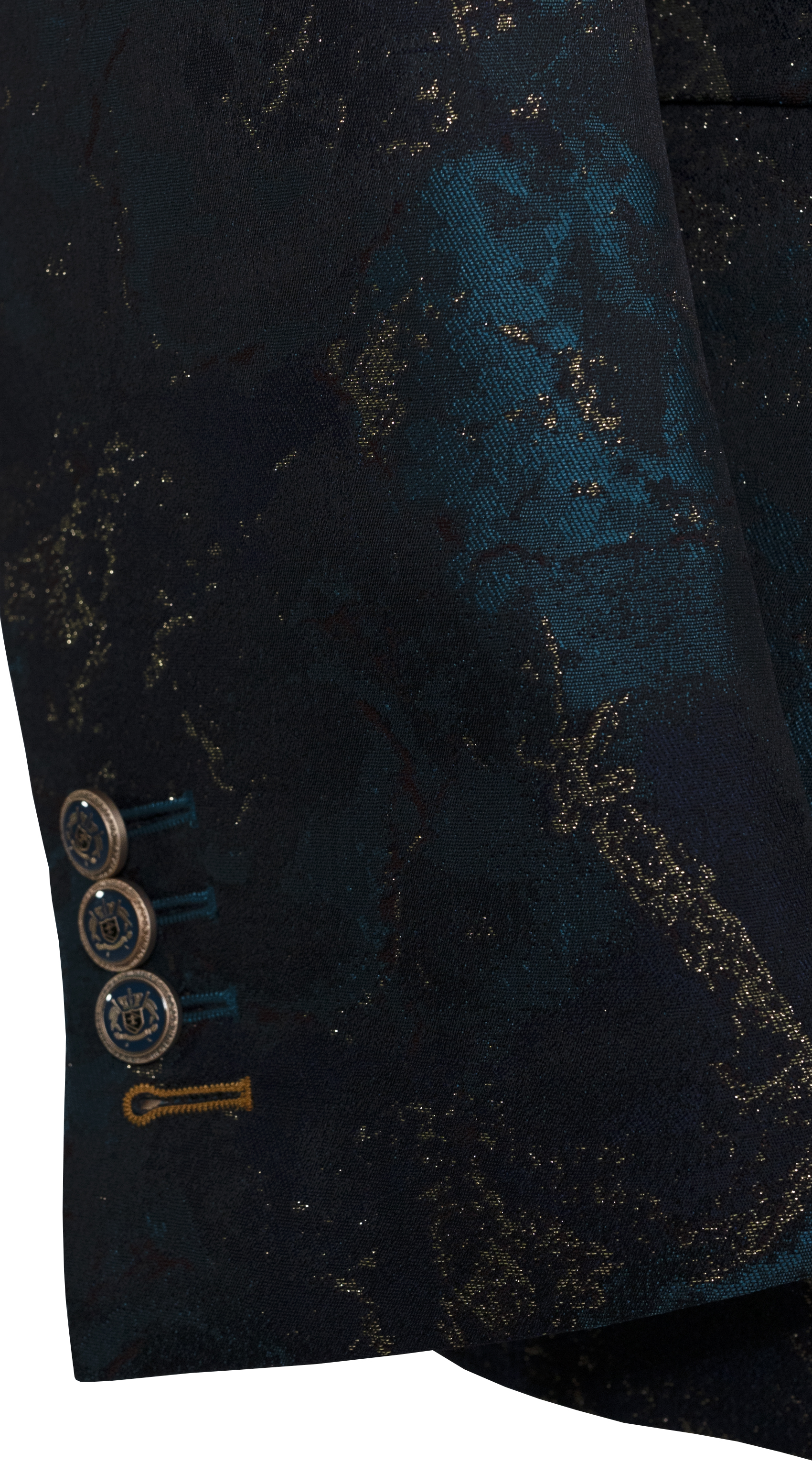 Marble Metallic Jacquard Suit