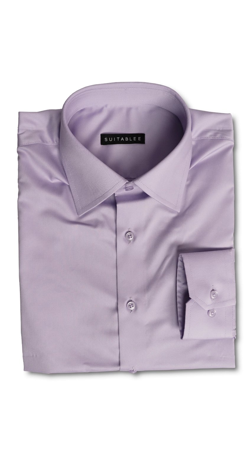 Chemise Habillée Classique Lavande