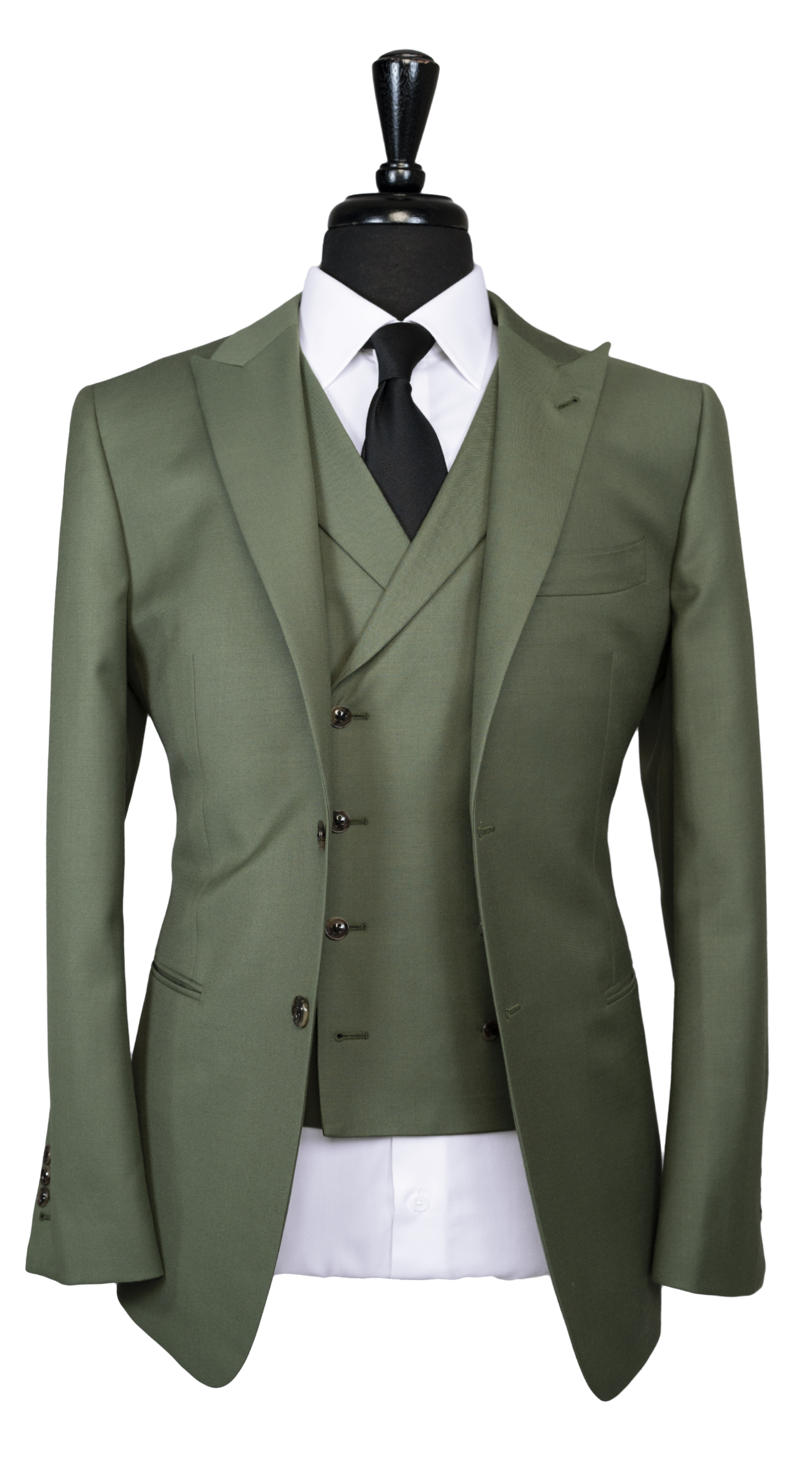 Sage Green Three-Piece Suit 