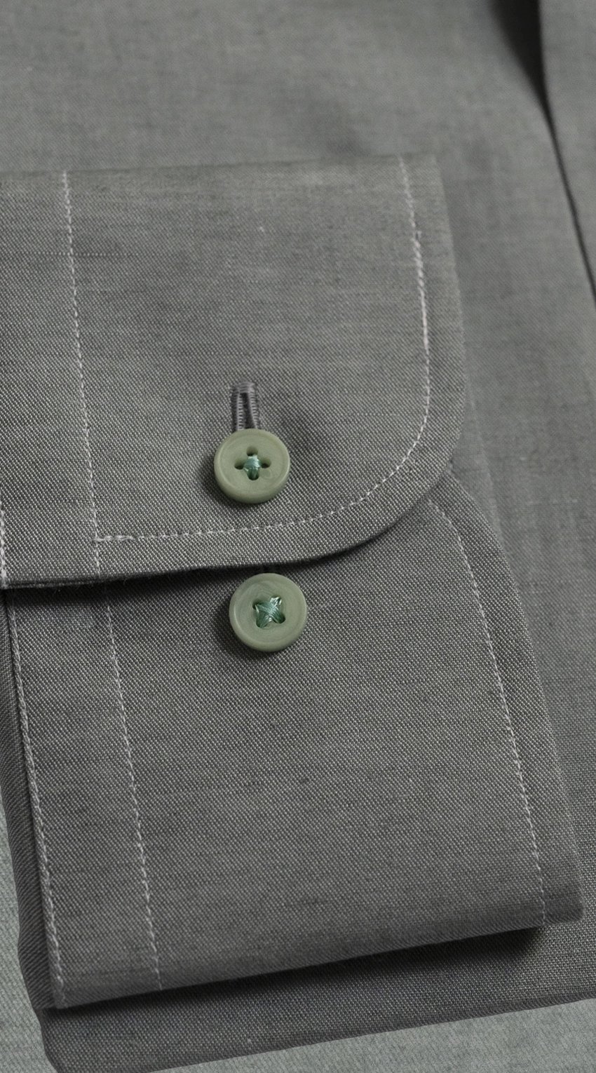 Olive Green Dress Shirt