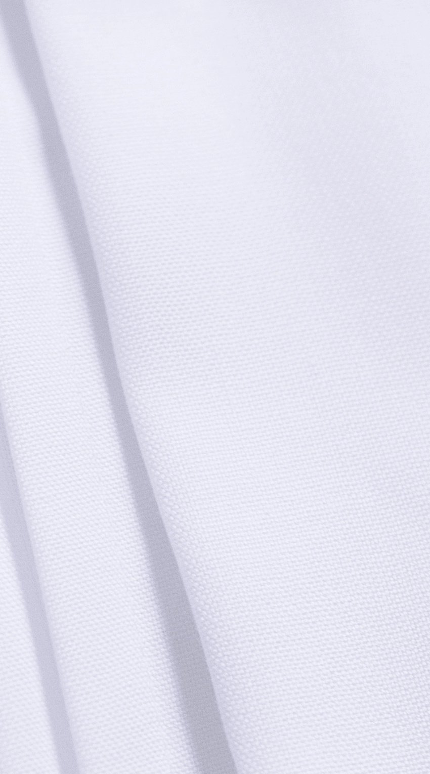 Chemise Blanche Birdseye Plissée 