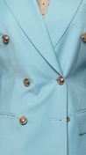 Cerulean Blue Double-Breasted Suit