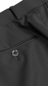 Onyx Black Windowpane Suit