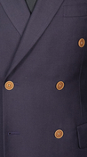 Eggplant Double-Breasted Suit 
