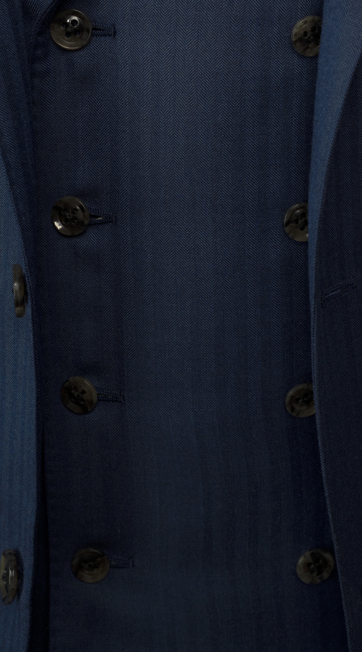 Greyson Suit - Navy Herringbone