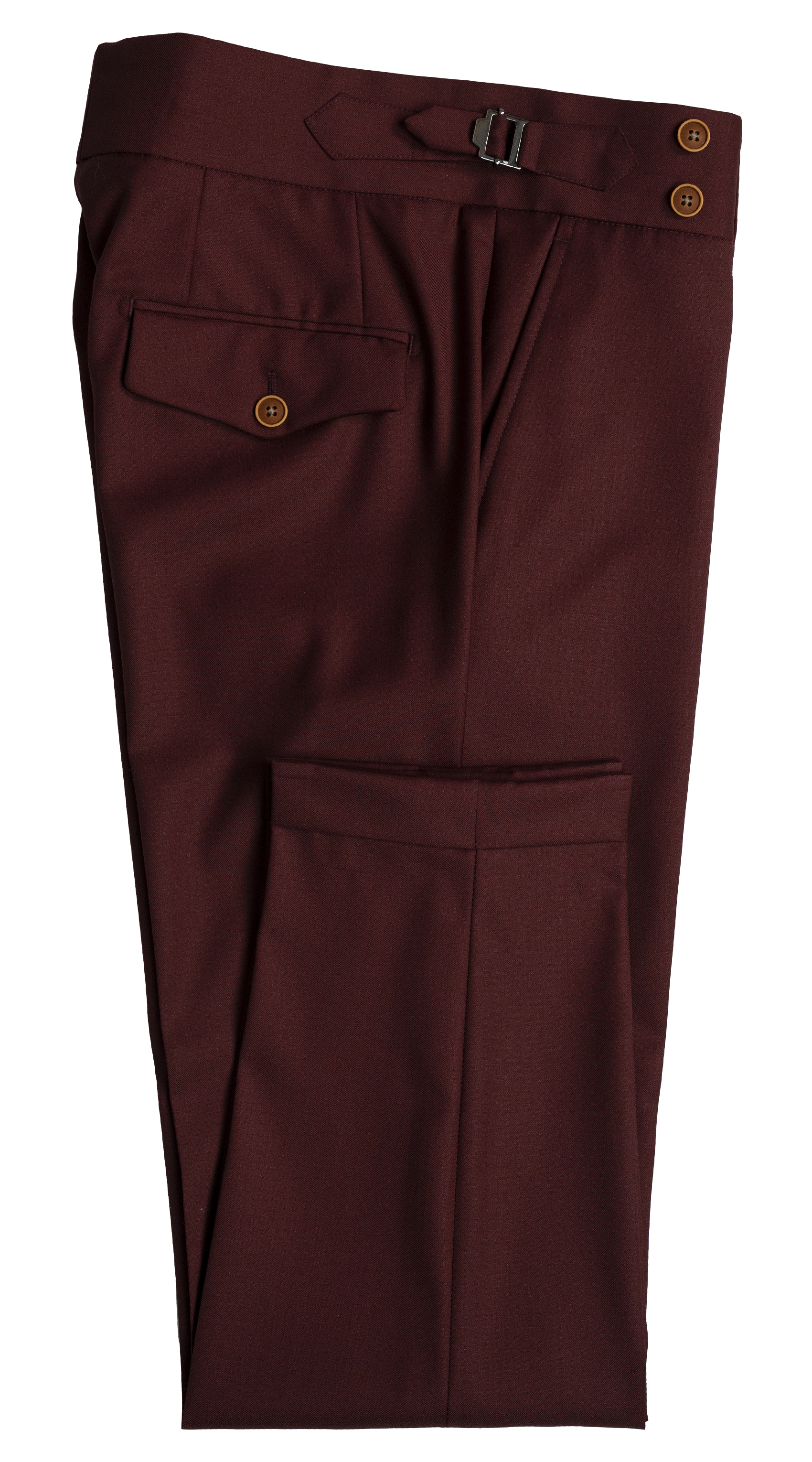 Complet Trois Pièces Laine Bordeaux