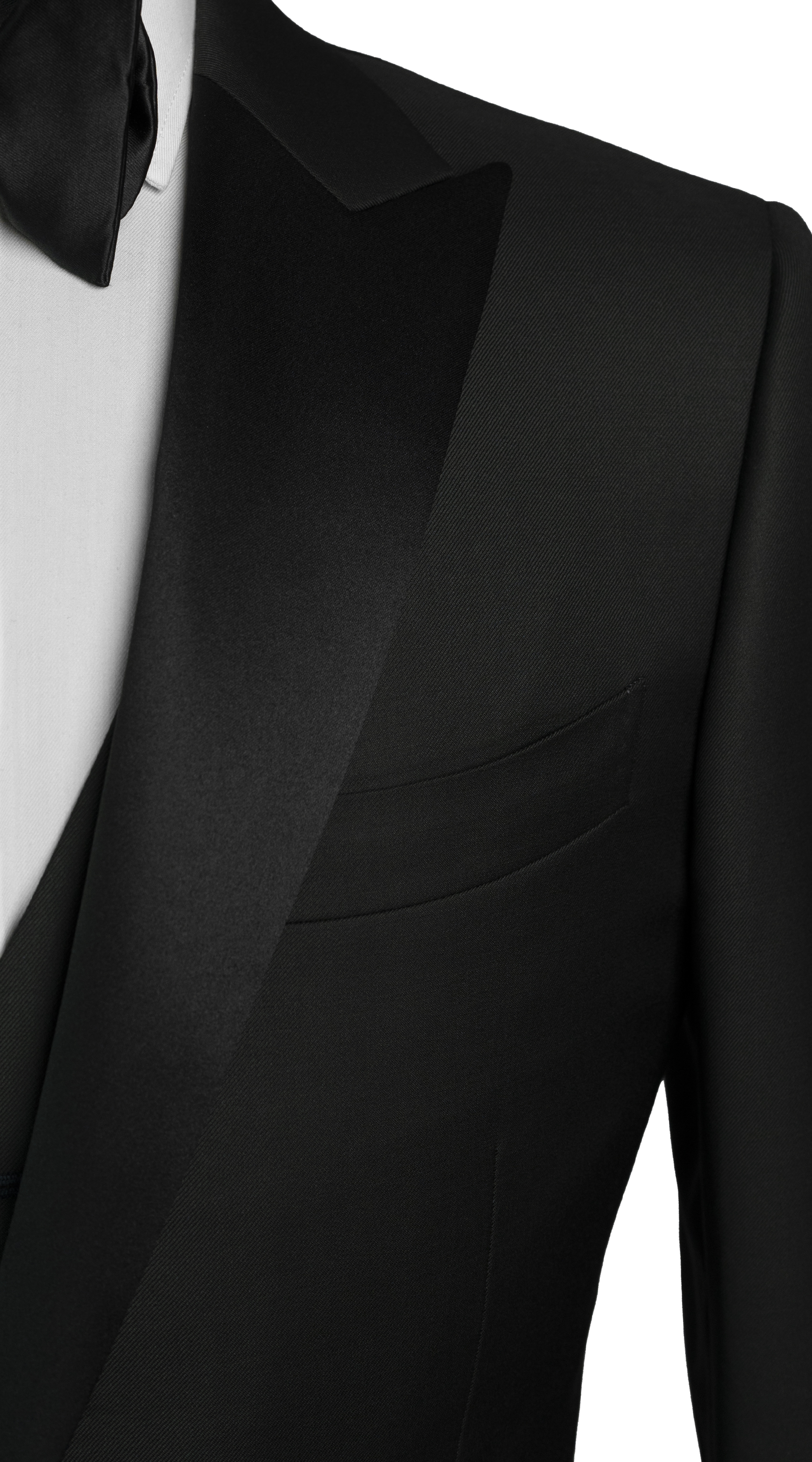 Complet Satin Noir Onyx