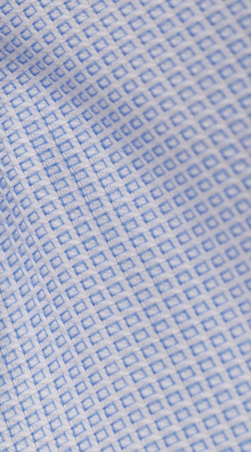 Chemise Habillée Mosaïque Bleue