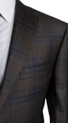 Walnut Glen Plaid Wool Suit