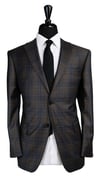 Walnut Glen Plaid Wool Suit
