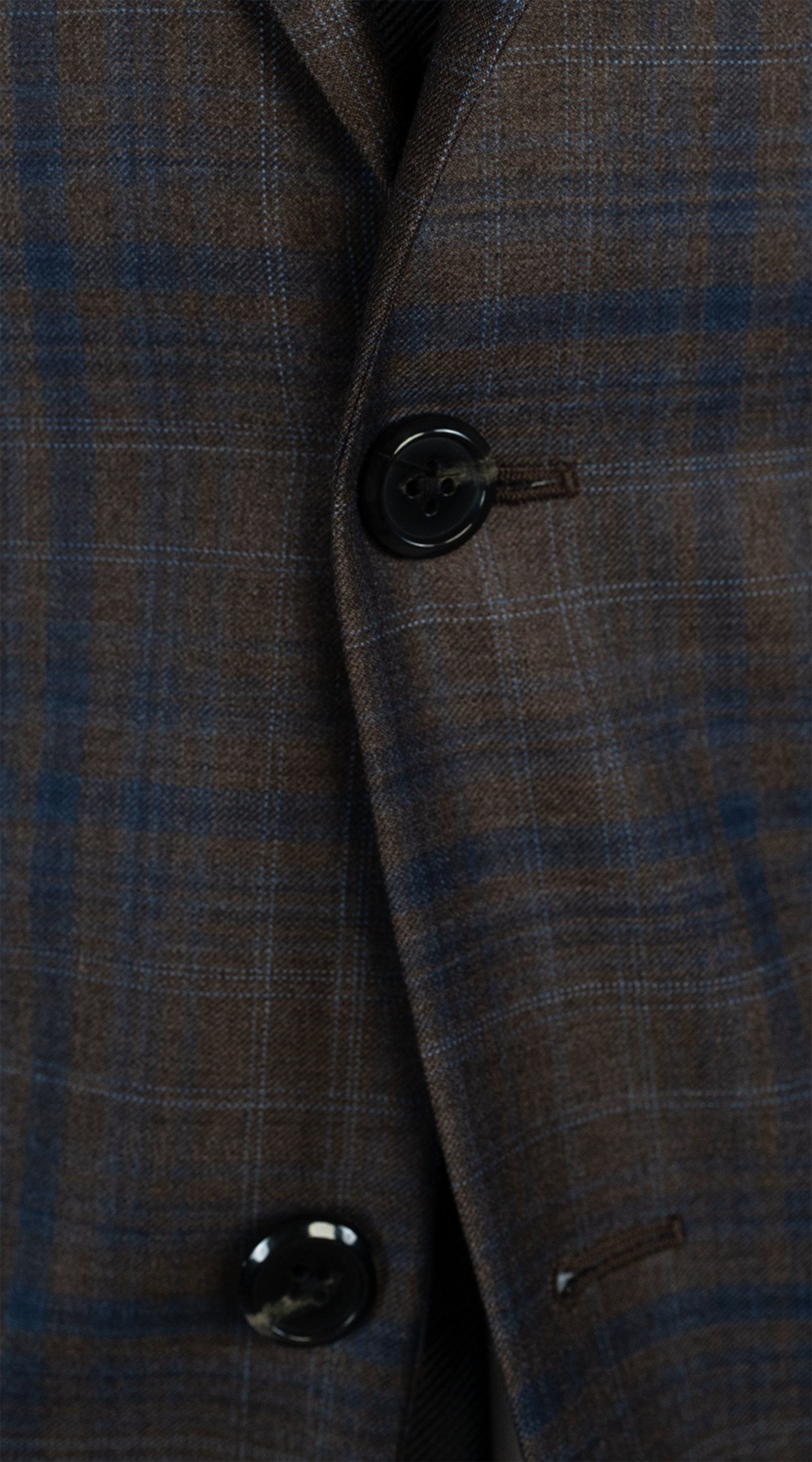 Walnut Glen Plaid Wool Suit