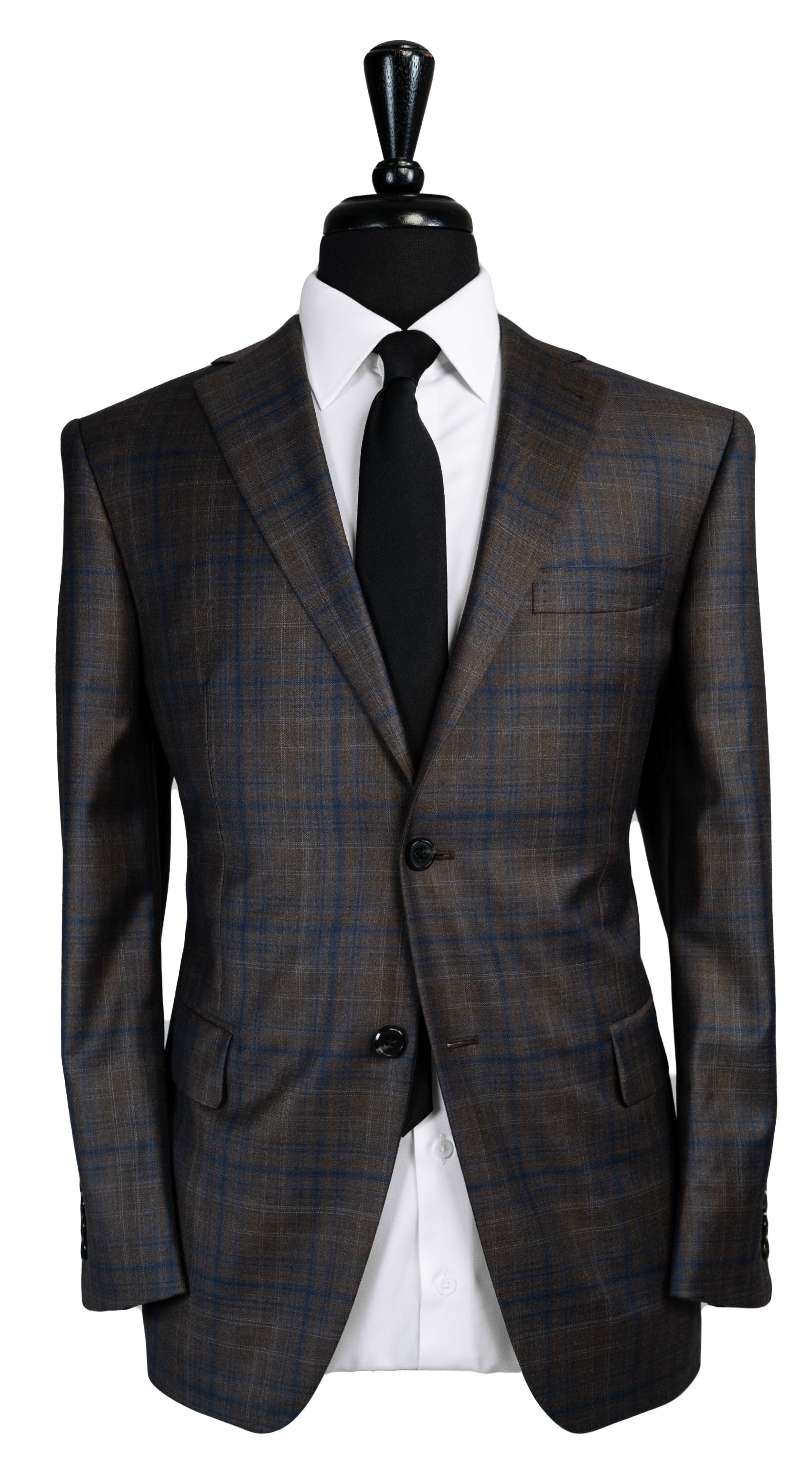 Walnut Glen Plaid Wool Suit