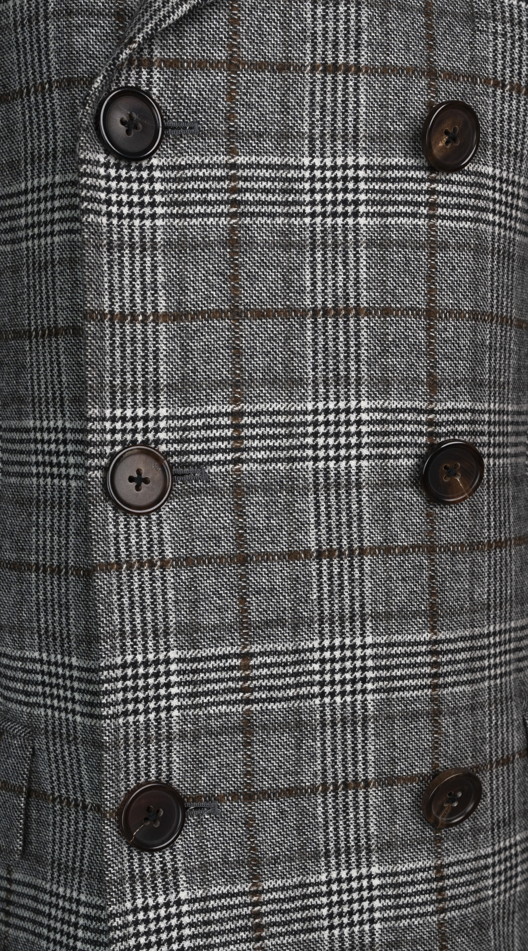 Jorge Glen Plaid Overcoat