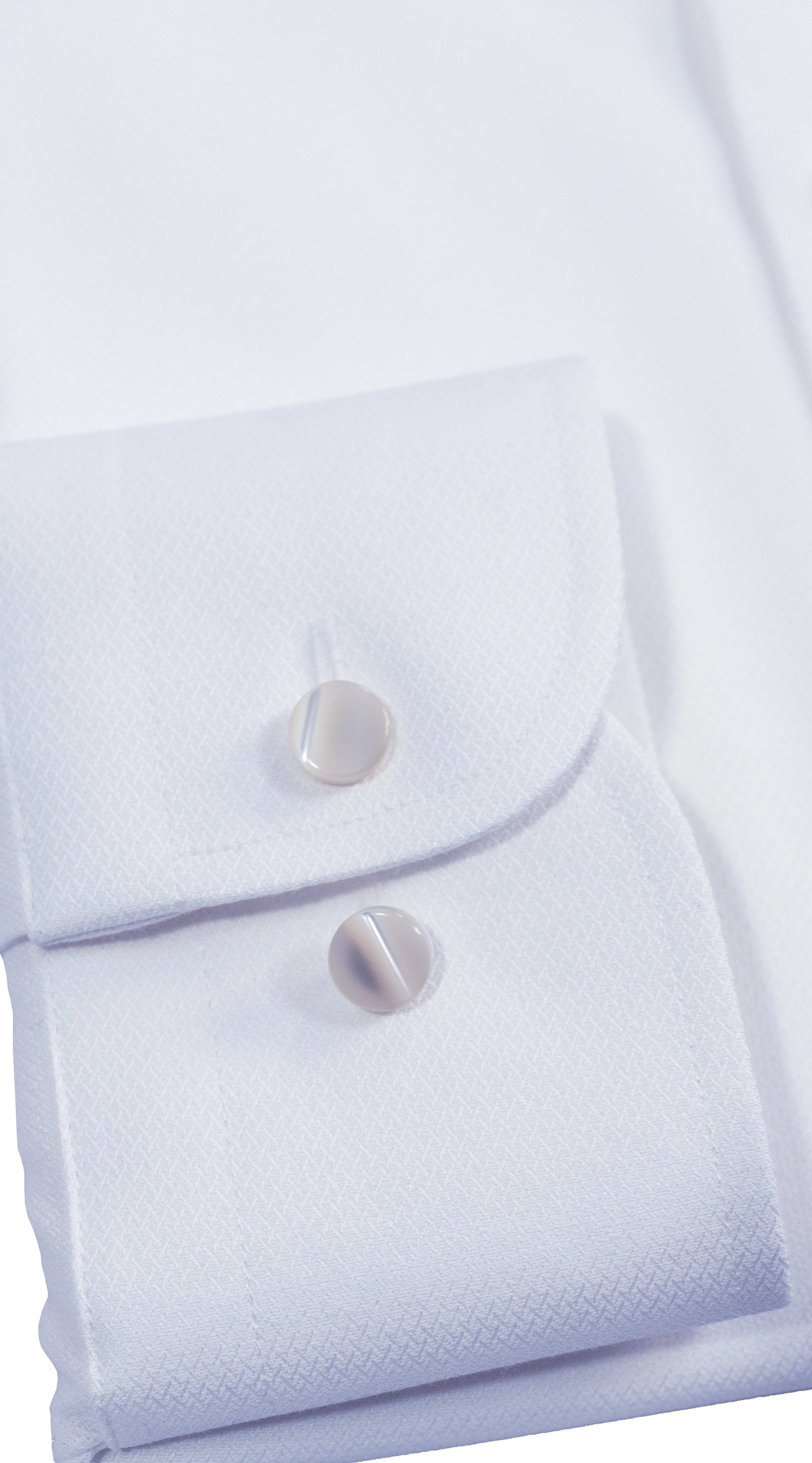 Chemise Habillée Blanche Col Mandarin