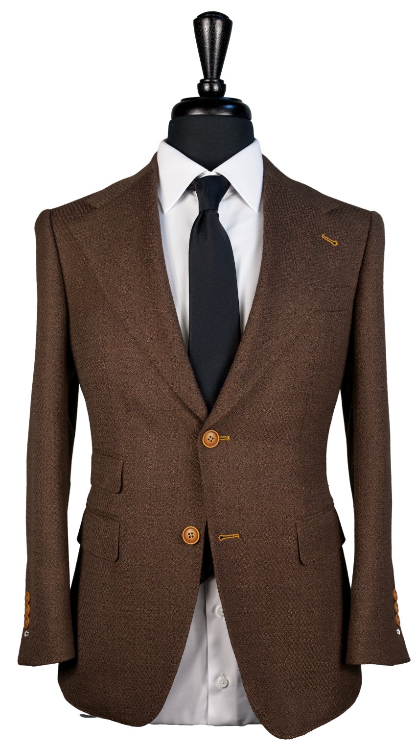  Complet Tweed Marron