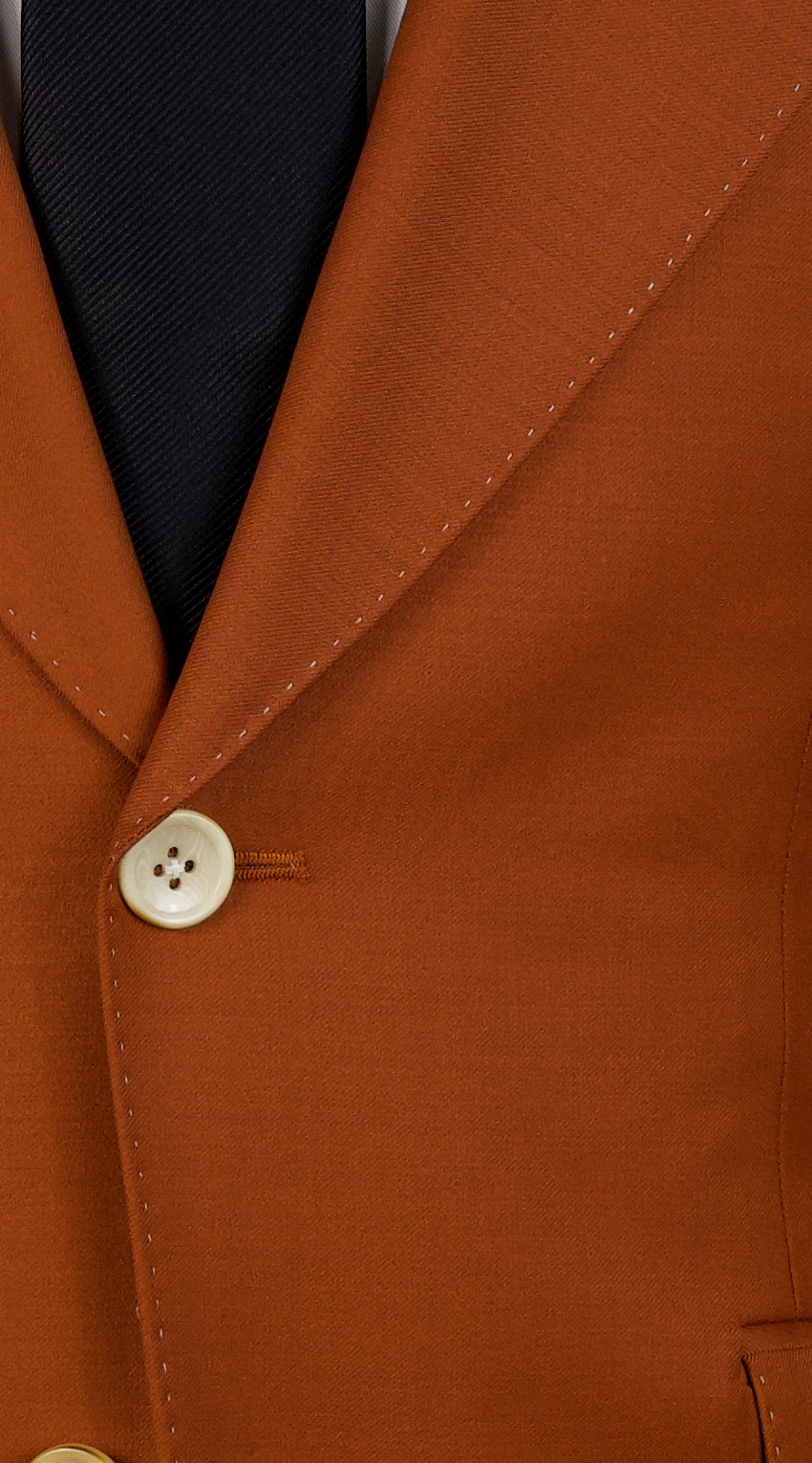 Cider Orange Wool Suit