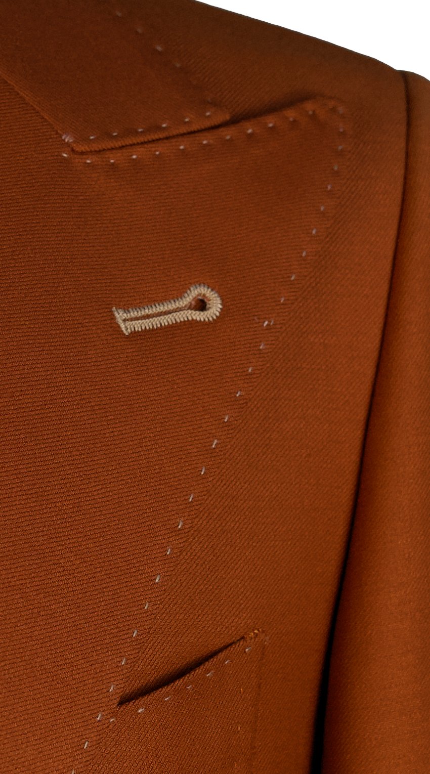 Cider Orange Wool Suit