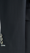 Dark Blue Pinstripe Suit