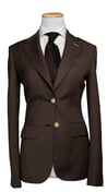 Espresso Brown Wool Suit