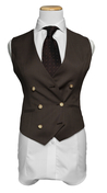 Espresso Brown Wool Suit