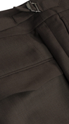 Espresso Brown Wool Suit