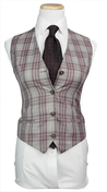 Vintage Plaid Wool Suit