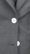 Graphite Grey Three-Piece Wool Suit