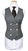 Graphite Grey Three-Piece Wool Suit