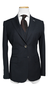 Dark Blue Pinstripe Suit