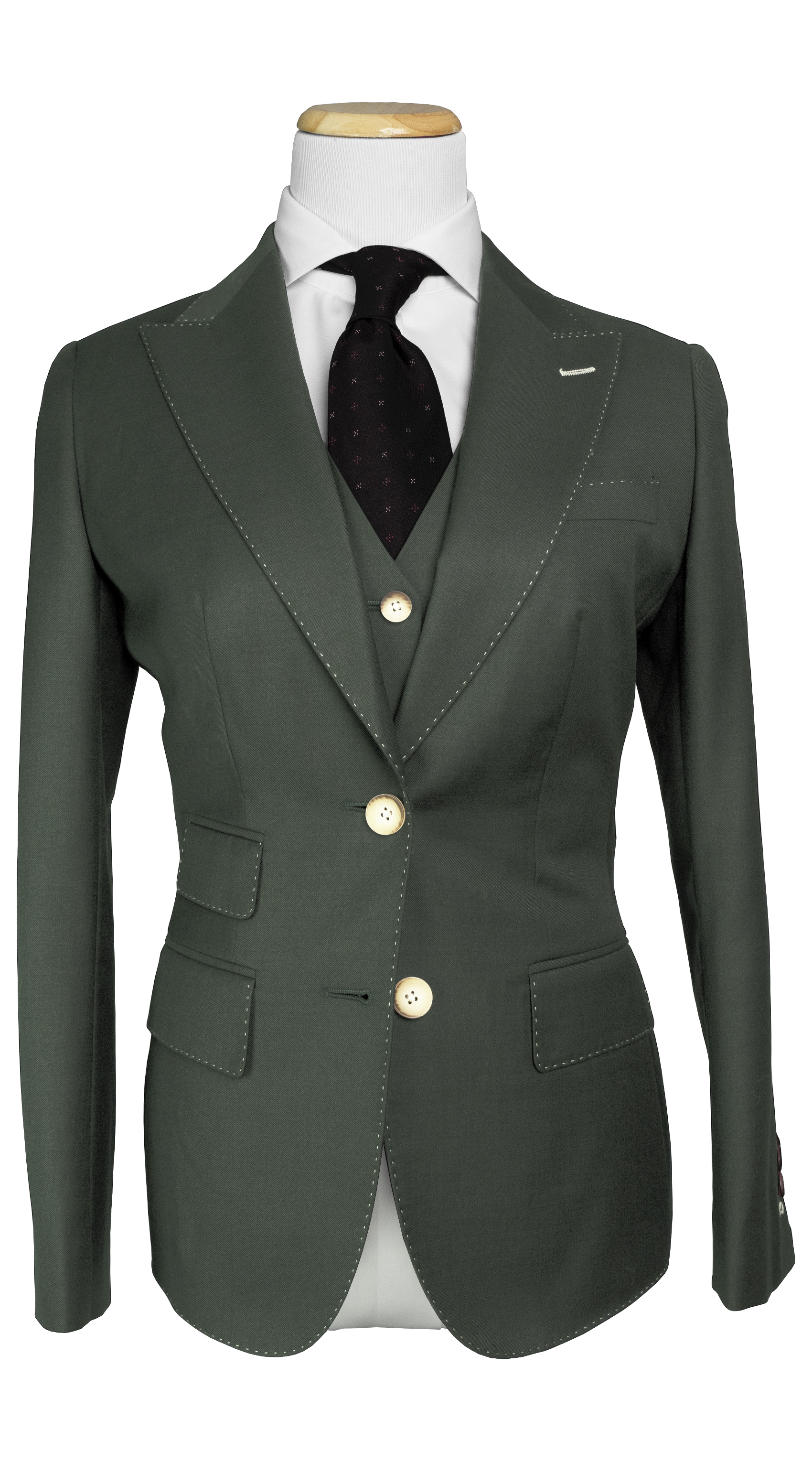 Sage Green Wool Suit