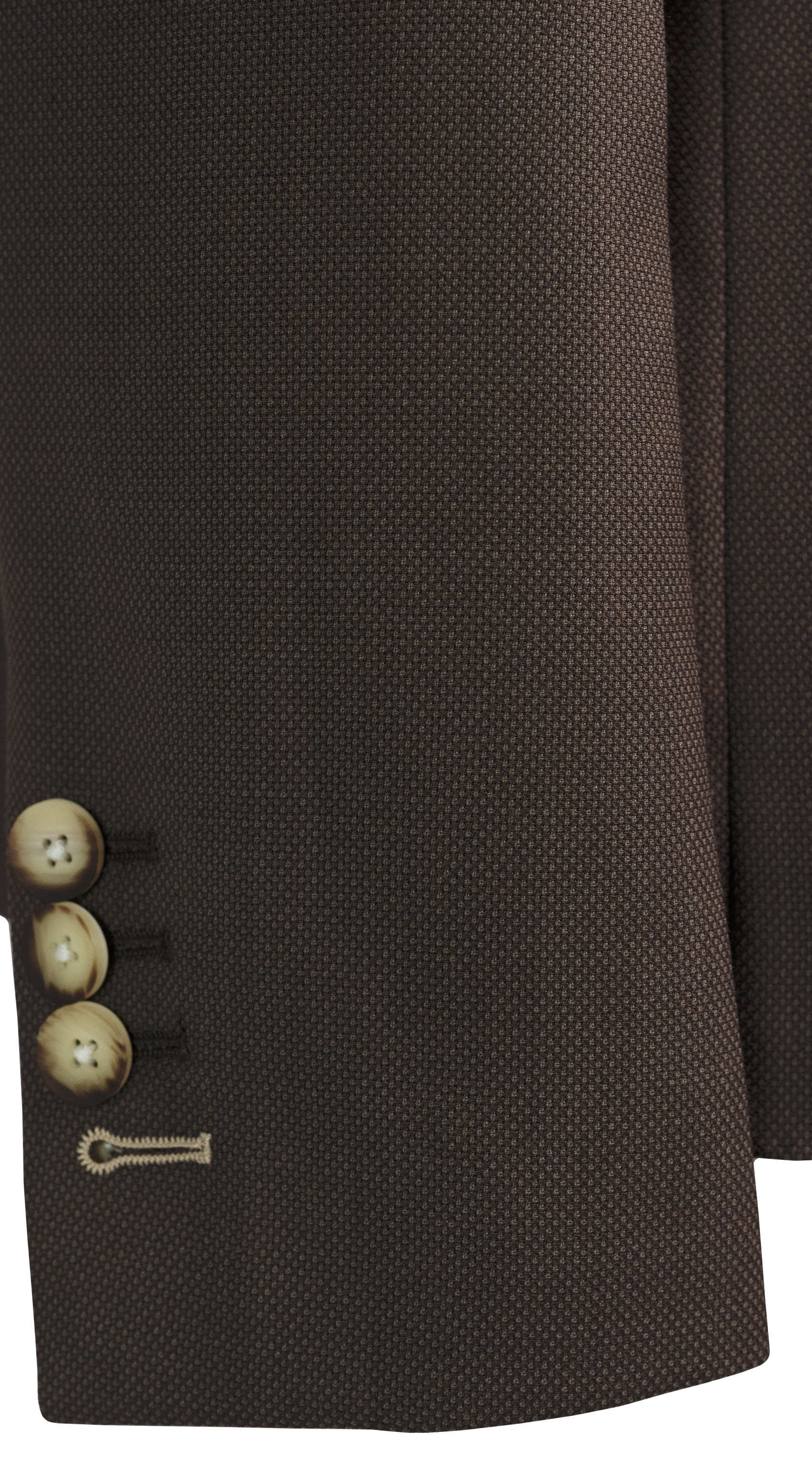 Espresso Brown Wool Suit