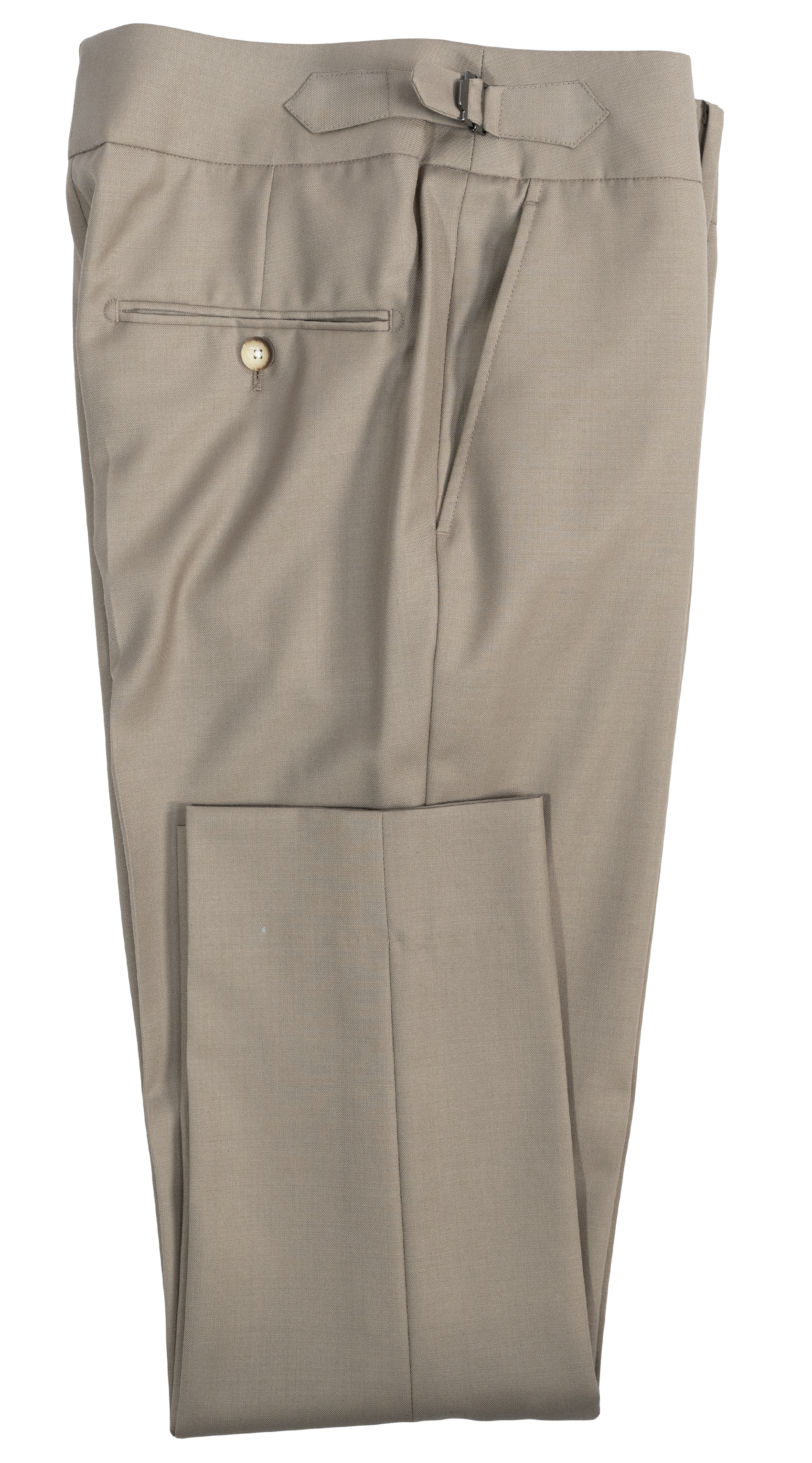 Almond Beige Wool Suit