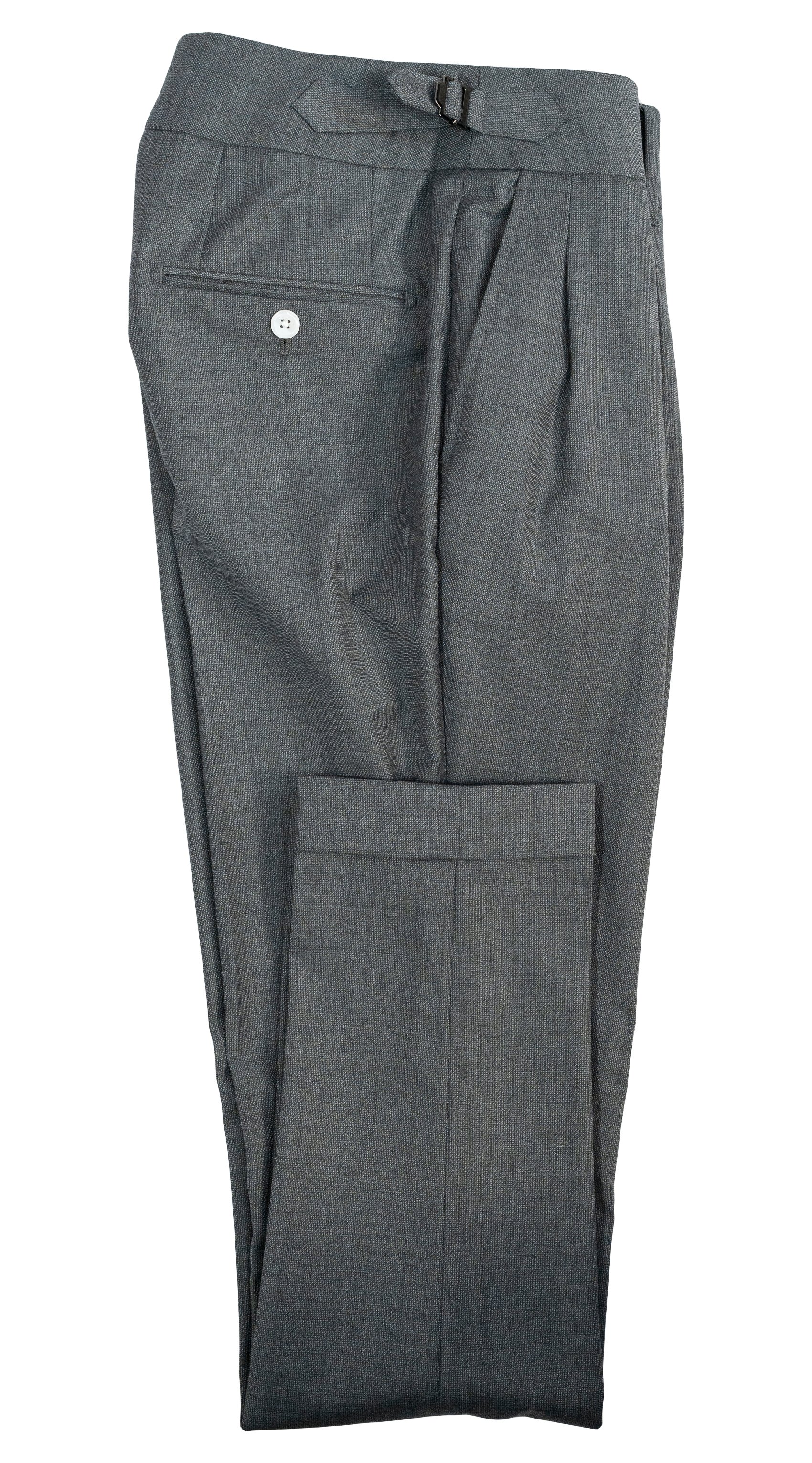 Graphite Grey Three-Piece Wool Suit