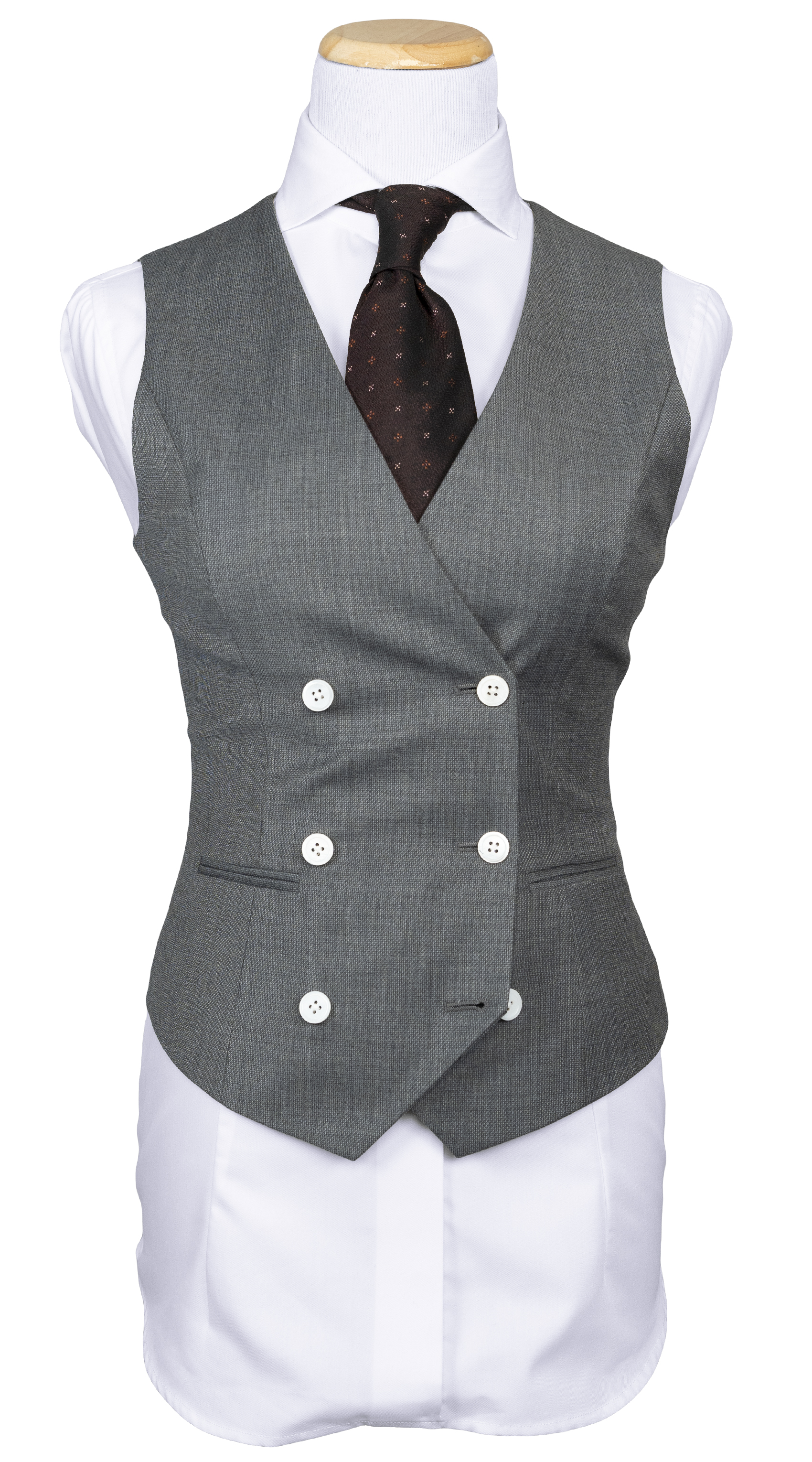 Graphite Grey Three-Piece Wool Suit
