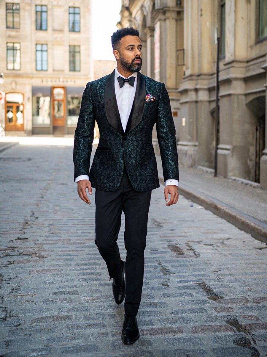 mens-tuxedo-jacket-green-jacquard-black-lapel.jpg