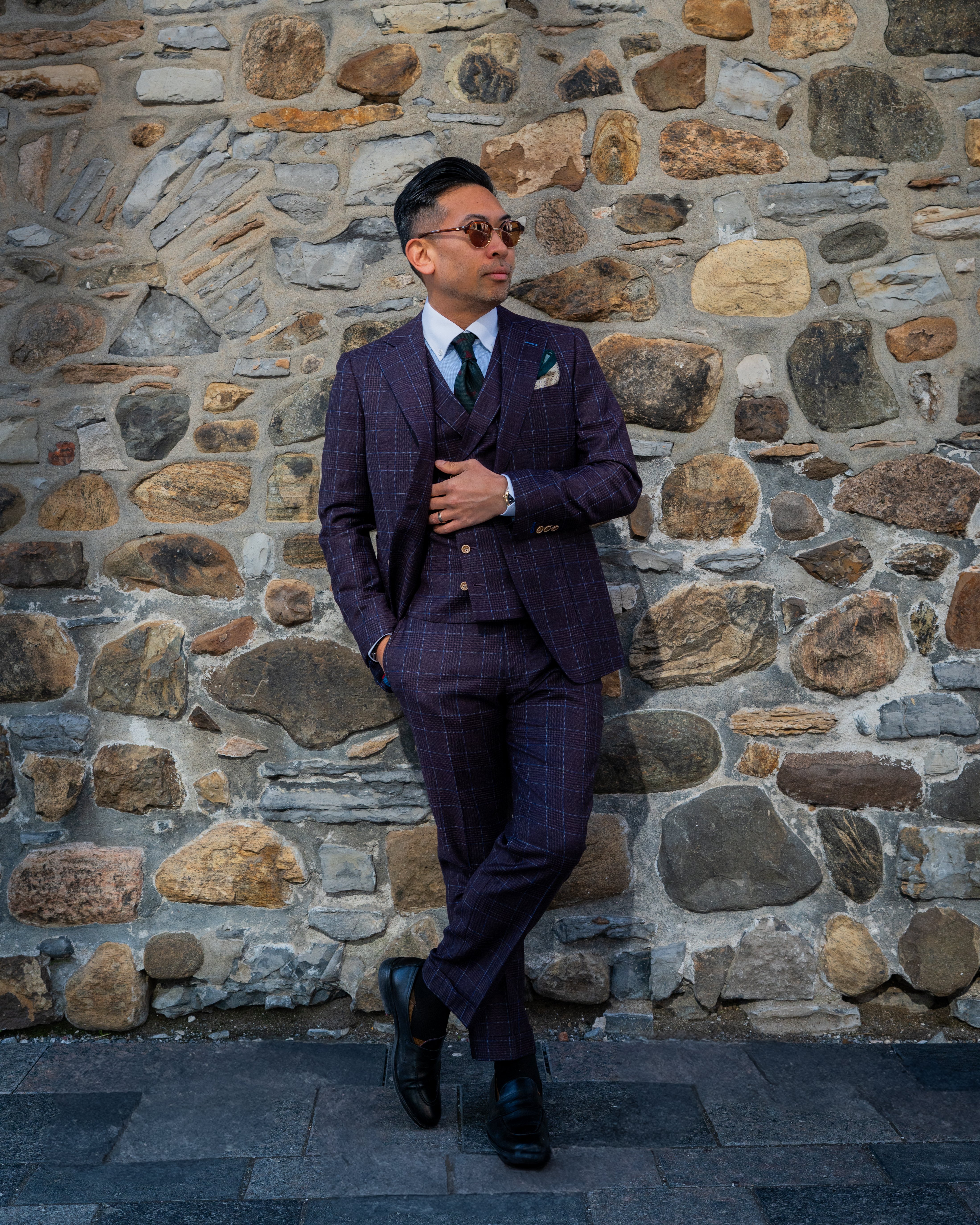three-piece-peak-lapel-suit-plaid-burgundy-men-style.jpg three-piece-peak-lapel-suit-plaid-burgundy-men-style.jpg