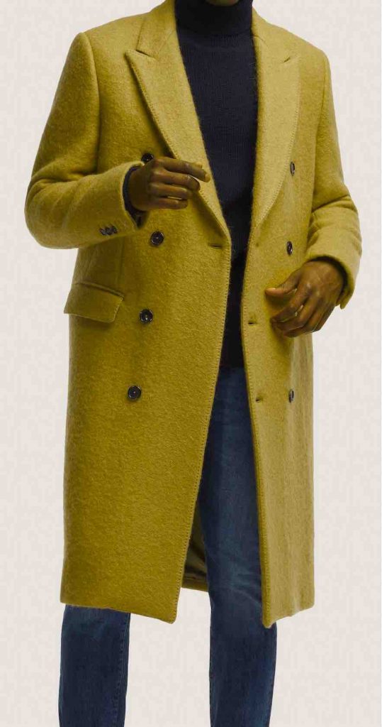 An overcoat on sale