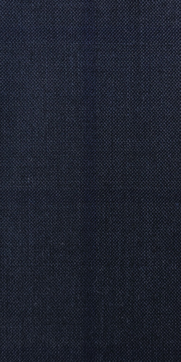 Charcoal with Subtle Blue Windowpane Wool Suit