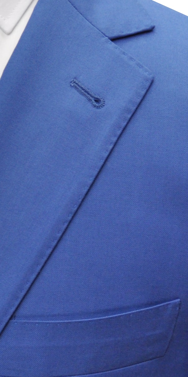 Lapis Blue Wool Suit