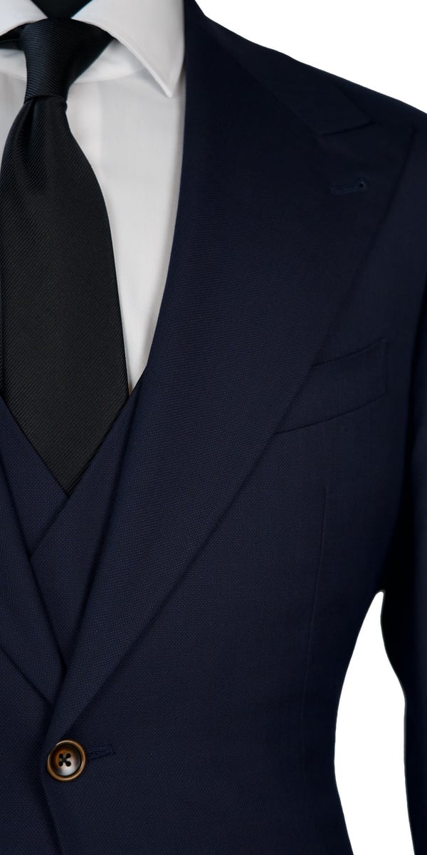Oxford Blue Birdseye Wool Suit